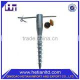 Factory Direct Sale Supper Quality Qingdao Ground Screw Pole Anchor