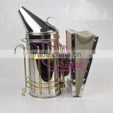 Hot Sale Manual Stainless Steel Beehive Smoker for Beekeeping thumbnail-1