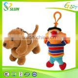 2 Inch Mini Emoji Plush Keychain Toy Stuffed Bag Accessory Toys thumbnail-1