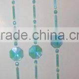 Blue Color Plastic Beaded Curtain