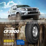 high quality PCR tyres china factory brand comforser M/T SUV OWL LT215/85R16