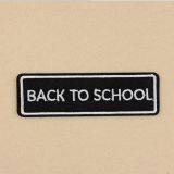 Custom Soft Attractive Price Embroidery Letter Badge for Women Dresses thumbnail-3