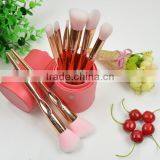 Luxury Rose Gold Pink Makeup Cosmetic Brushes thumbnail-4