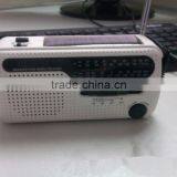 Solar Dyanmo Power Retro Portable Radio With Torch Fm Am Sw Radio thumbnail-5