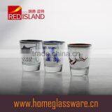 50ml Shot Glass Frosted Cup With Customized Decal Printing thumbnail-4