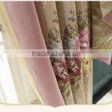 European Classical Princess Adorable Pink French Window Curtain, Warm and Sweet Pastoral Bay Window Curtain thumbnail-5