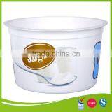IML pp Injection Plastic Frozen Yogurt Container thumbnail-1