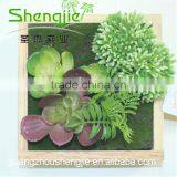SJLJ013343 Plastic Grass Wall / Fake Green Grass Wall for Garden Home Decoration thumbnail-3