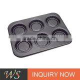 Non-stick Carbon Steel Tartan Shape Muffin Pan thumbnail-1