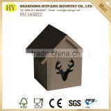 Christmas Gift Unfinished Cheap Wooden Money Box thumbnail-1