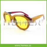 Classic luxurious skateboard wood sunglasses/wood sunglasses polarized/HOMEX