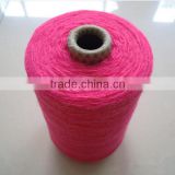 High tenacity dyed 100% anti-pilling bulk soft acrylic yarn by cones 28/2 for knitting