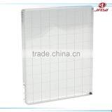 4 x 5 Inch Acrylic Mounting Block With Grid Lines thumbnail-1