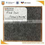 Flamed Brushed G684 Black Basalt for Exterior Paving