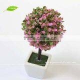 GNW GP020 Unique Artificial Coloured Plastic Plant Pots for Office Decoration thumbnail-2