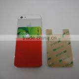 3M Sticker Silicone Smart Wallet for Cell Phone/mobile Phone Pouch thumbnail-6