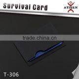Colorfull Blue Army Card ,Card Type Outdoor Survival Multi Tool thumbnail-2