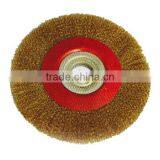 Crimped Circular Steel Wire Brush thumbnail-1