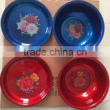 30.36.40cm Galvanised Unbreakable Color Outdoor Wash Basin With Cover thumbnail-2