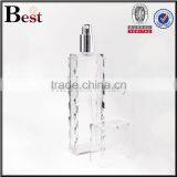 100ml Clear PETG Lotion Bottle Pump High Grade Wave Shape Lotion Bottle Pump thumbnail-2