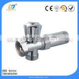 Two-way Combined Angle Valve With Plastic Knob thumbnail-2