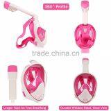 Silicone Snorkel Diving Mask Full Face With Printing Customized Logo thumbnail-4