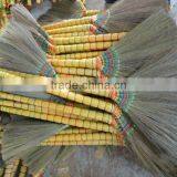 Natural Sorghum Grass Sweeping Street Broom thumbnail-2
