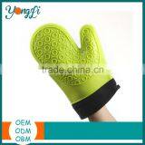 Hot Amazon Oven Mitts Bakery Silicone Fingerless Gloves thumbnail-1