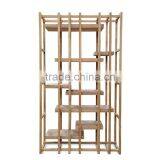 Book Rack Unique Natural Teak Wood Furniture thumbnail-2