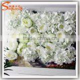 Man-made Wedding Flower Wall Artificial Flowers Walls New Design Customized Artificial Flower for Wall Dec thumbnail-1