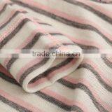 100%Merino Wool Kids Thermal Underwear Stripe Zip Long Johns for 4-12years Old thumbnail-4