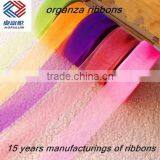 Wholesale Woven Edge Organza Ribbon in Various Colors and Sizes thumbnail-5
