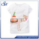 Wholesale O-neck Kid T Shirt, Wholesale Clothing T-shirt Printing Tiger thumbnail-3