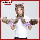 Custom Winter Hotsale Sexy Fur Animal Hats and Caps Men thumbnail-1