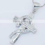 Silver Crucifix Pendants thumbnail-1