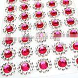Colorful Rhinestone DIY Plastic Pearl and Acrylic Stone Gem Decoration Sticker thumbnail-2