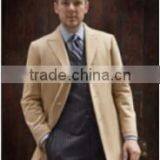 2014 Winter Season China Made Latest Style Formal Occasion Slim Fit Mens Cashmere Men Coat thumbnail-1