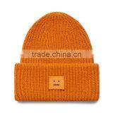 Latest Design Custom Embroidery Logo Unisex Cotton Knit Beanie Hat thumbnail-6