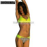 2017 Woman Swimwear Mature Woman Bikini High Waisted Swimsuit thumbnail-5