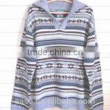 2016 New Design 100% Wool Shrug Men's Intarsia Heavy Winter Sweaters thumbnail-3