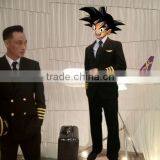 Juqian Good Quality Custom Winter Style Factory Price Green Mens Long Sleeve Airline Pilot Uniform for Captain thumbnail-6