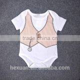 Short Sleeve Cartoon Printing Wholesale Baby Romper Gift Set thumbnail-5