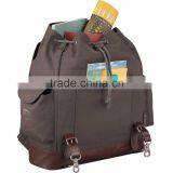 Field & Co. Classic Backpack - Open Main Compartment With Pull-cord Closure, Flap Closes With Distressed Silver Clasped Hardware thumbnail-6