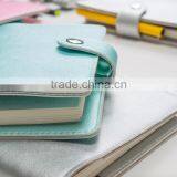 Metallic Color A6 Loose-leaf Planner Customizable Notebook Fashion Daily Notebook PU Cover With Metal Clip/clasp /pen Holder thumbnail-3