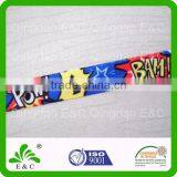 5/8 Inch Logo Printing Satin FOE Fold Over Elastic thumbnail-1