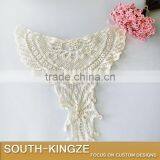 DIY Accessories DIY White Collar Cotton Soluble Lace Neckline Sewing Applique thumbnail-1