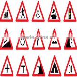 Custom factory sale PVC lighted safety road signs reflective sticker for warning