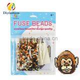 Diyfashion 5mm Mini Hama Perler Fuse Beads Gorilla Set With Pegboard Iron Paper and Twezzer Fuse Beads Set Toys 18001 thumbnail-1