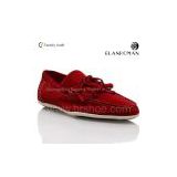 2013 new moccasin red men\'s casual boat shoes