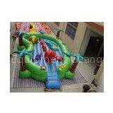 Giant Commercial Inflatable Fun City Jungle , Cartoon Inflatable Play Park For Kids thumbnail-1